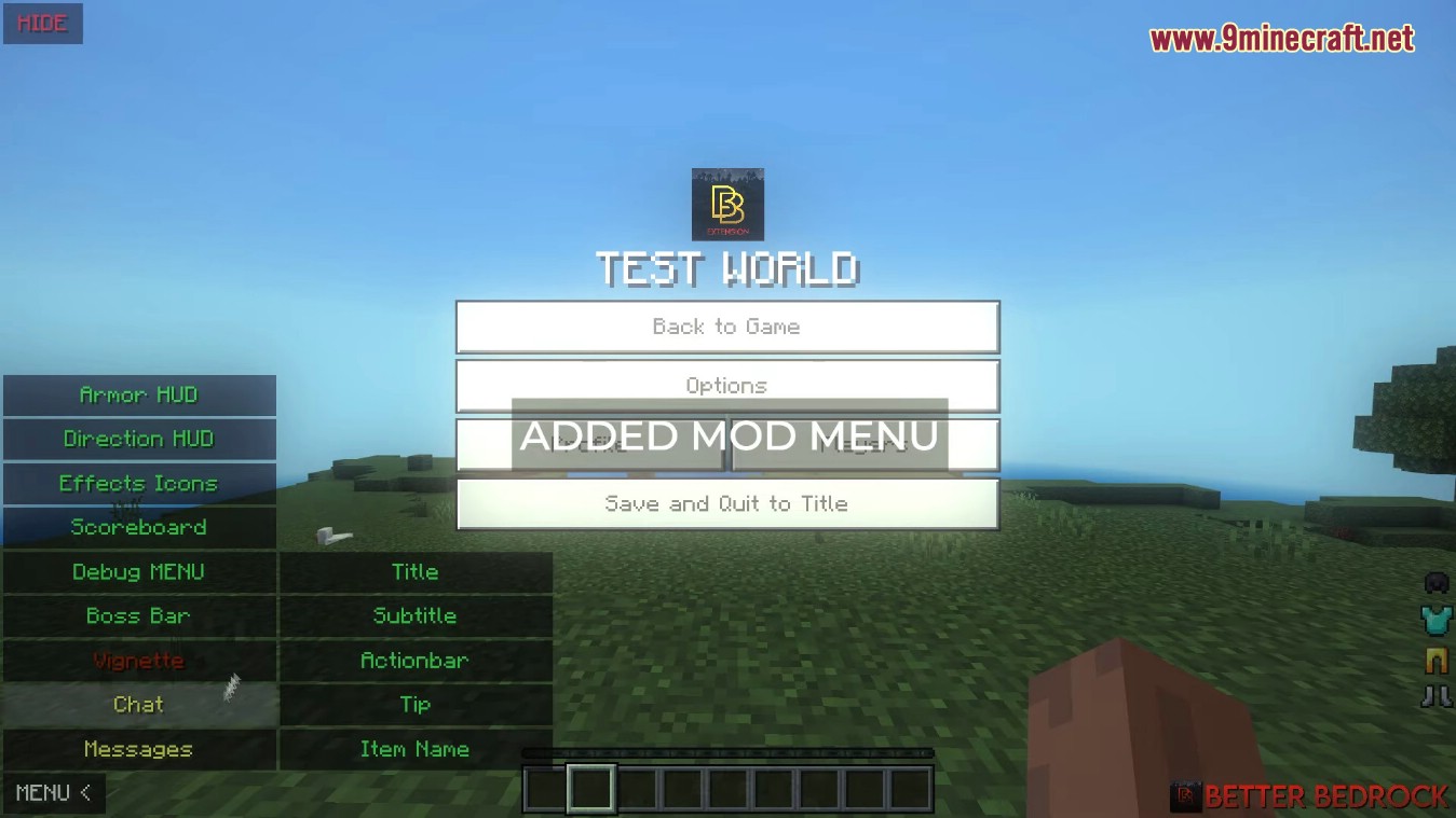 Better Bedrock Client V6 (1.19, 1.18) - FPS Boost, Mod Menu, Animated Cape  